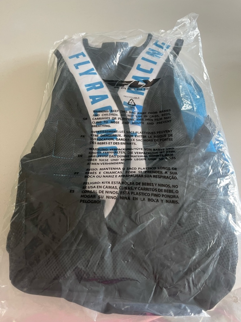 Fly Racing MX Kids Blue Backpack - Picture 2 of 2